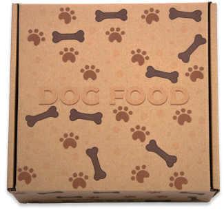 karton wysyłkowy fasonowy z nadrukiem wskazówka logo na górze kartonu pierwsze wrażenie