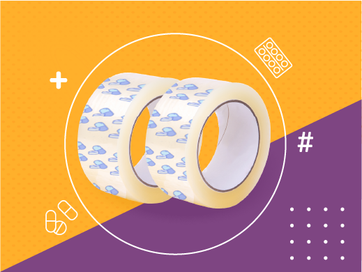 taśma pakowa z logo